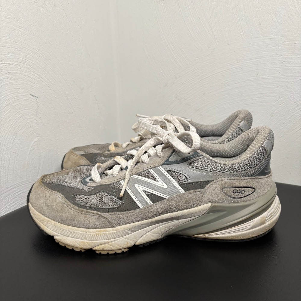 New Balance 990v6 Men's Sneakers Gray White Shoes‎ Size 7 GC990GL6 Casual